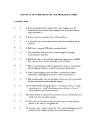 Chapter 16 1 Network Access Control And Cloud