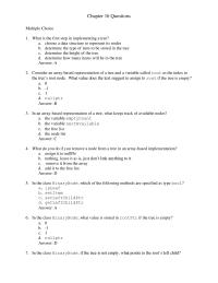 Chapter 16 Newesttestbank16 False3 When Node Removed From Tree And