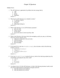 Chapter 18 Newesttestbank18 True12 The Add Method For The Template
