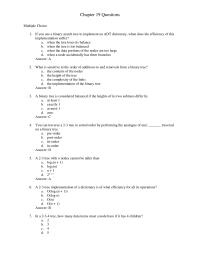 Chapter 19 Newesttestbank19 Avl Tree With Nodes Will Always Very
