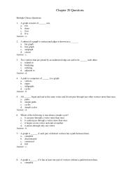 Chapter 20 Newesttestbank20 Given The Following Graph And Neighboring List