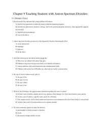Chapter 9 Chapter 9 Teaching Students With Autism Spectrum Disorders Provide Alternative Means Aid Communication Use Cooperative