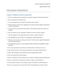 Business Ethics Chapter 09 Homework Business Roundtables Ethical Principles 11 Does Your