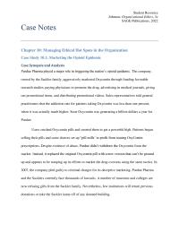 Business Ethics Chapter 10 Homework Learning Objectives Students Will Apply Professional