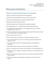 Business Ethics Chapter 10 Homework Does The Term Human Resources Encourage Organizations