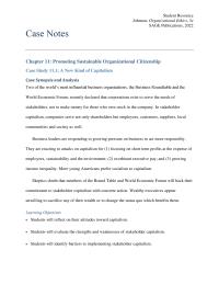 Business Ethics Chapter 11 Homework Sage Publications 2022 Students Will Identify
