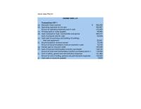 Accounting Chapter 3 Homework Cost of food and merchandise inventory purchased