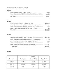 Accounting Chapter 6 Homework E68b Estimated Percentage Uncollectible Estimated Amount Uncollectible