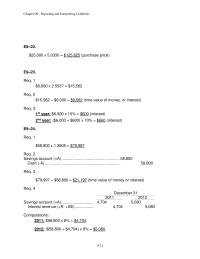 Accounting Chapter 9 Homework Alternatively, the collection could have been originally