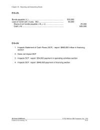 Accounting Chapter 10 Homework This increase in positive financial leverage was because