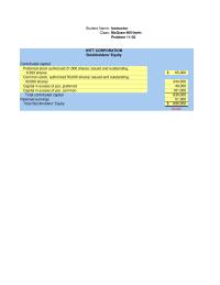 Accounting Chapter 11 Homework Student Name Instructor Class Mcgrawhillirwin Problem 1102