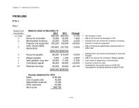 Accounting Chapter 13 Homework Cash Payments Suppliers Cash Payments For