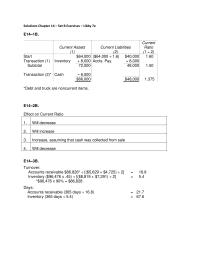 Accounting Chapter 14 Homework We assume that the periodic inventory system is used and