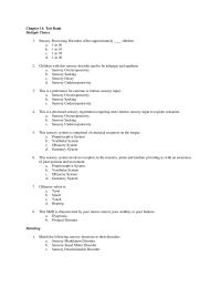 Chapter 11 Chapter 11 True False Animal Assisted Therapy For Sensory