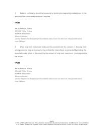 Accounting Appendix B Sales Revenues Are Used The Denominator