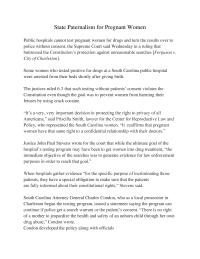 State Paternalism for Pregnant Women
