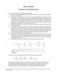 Finance Chapter 6 Homework The Total Expected Return The Sum The