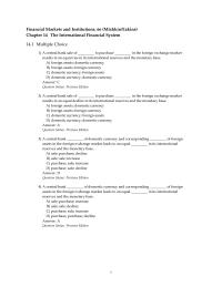 Chapter 14 1 Exchange Rate Mechanism answer A question Status Previous Edition