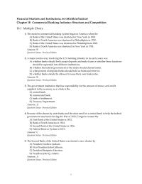 Chapter 18 1 C question Status Previous Edition Rising Interest rate Risk