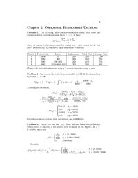 Industrial Engineering Chapter 2 Maintenance Resource Requirements