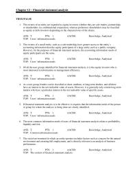 Chapter 12 1 The owners of an entity are regarded as equity investors whether