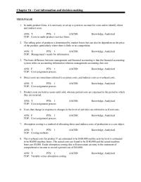 Chapter 16 1 Analytical Veronicas Clothing Manufacturers Supplies The Following