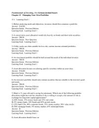 Finance Chapter 13 1 Previous Edition learning Goal Learning Goal&nbsp;