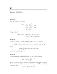 Environmental Engineering Chapter 2 Homework The complete density for Y is then obtained by integrating over