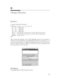 Environmental Engineering Chapter 9 Homework Change Detection no change change false negatives false positives