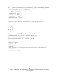Accounting Chapter 5 5 Lasseter Corporation Has Provided Its Contribution