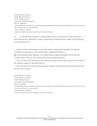 Accounting Chapter 6 2 National Retail Company Has Segmented Its