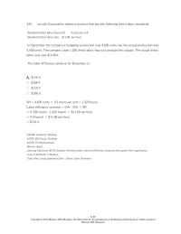 Accounting Chapter 8 24 Jurczyk Corporation Makes Product That Has