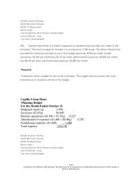 Accounting Chapter 8 26 June Label Each variance Favorable F Unfavorable U branner