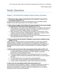 Human Resources Chapter 1 1 What Are Some The Reasons That Young