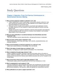 Human Resources Chapter 4 1 What Justifications Are Used Support Seniority 137