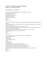 Chapter 3 1 Posting is the process of transferring information from the