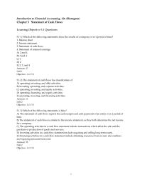 Chapter 5 1 Table What Was The Negative Cash