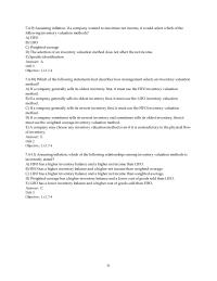 Chapter 7 2 &nbsp;if a company wanted to maximize net income