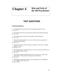 Chapter 04 The Phrase Firefighting Used Describe Which