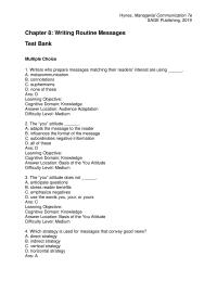 Business Communication Chapter 08 1 Location Direct Strategy difficulty Level Medium For Which