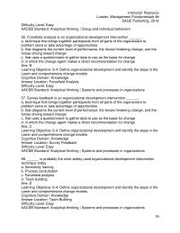 Management Chapter 06 2 Ans Learning Objective Define Organizational Development