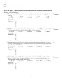 Chapter 5 1 Given Annuity With Equal Payments The End