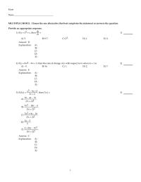 Chapter 11 1 What The Behavior The Graph When answer