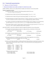 Economics Chapter 03 The repair costs for five cars which were crashed by a safety
