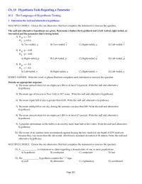 Economics Chapter 10 Recently Customer Made Claim That The Proshop