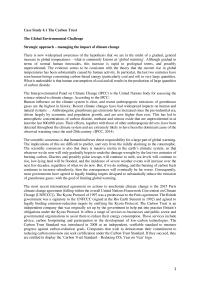 Case Study 4.1 The Carbon Trust
