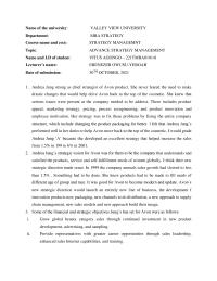 Managing Interpendence