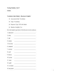 Foreign Languages Chapter 09 Who wants salad with sour cream and carrots?&nbsp;