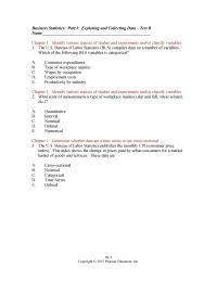 Test B&nbsp;PTI&nbsp;Collecting Data Find Summary Statistics Create