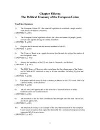 Business Development Chapter 15 Treaty Nice Provides Road Map